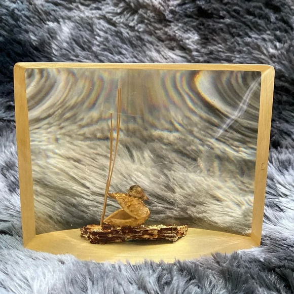 Other - Vintage Lucite Paperweight